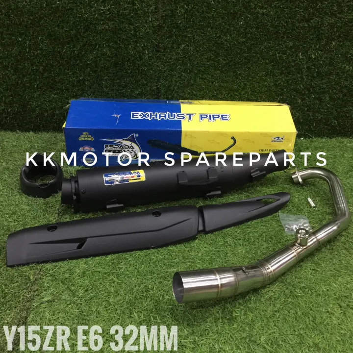 🦈 ESPADA RACING EXHAUST PIPE YAMAHA Y15ZR Y15 [E6] 32mm 35mm EKZOS PIPE