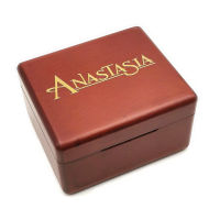 Handmade Wooden Anastasia Music Box Birthday Gift For Christmas Valentines day special gifts for lovers, childrens Wine red