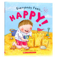 Xuele publishing emotional expression and Management Series Happy English original picture book everyone feelings happy childrens emotional management and character cultivation parent-child bedtime story Picture Book Scholastic