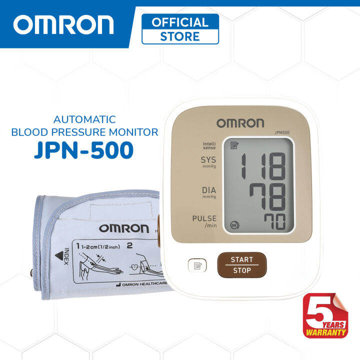 Omron JPN500 Automatic Blood Pressure Monitor Japan Digital BP Lazada PH