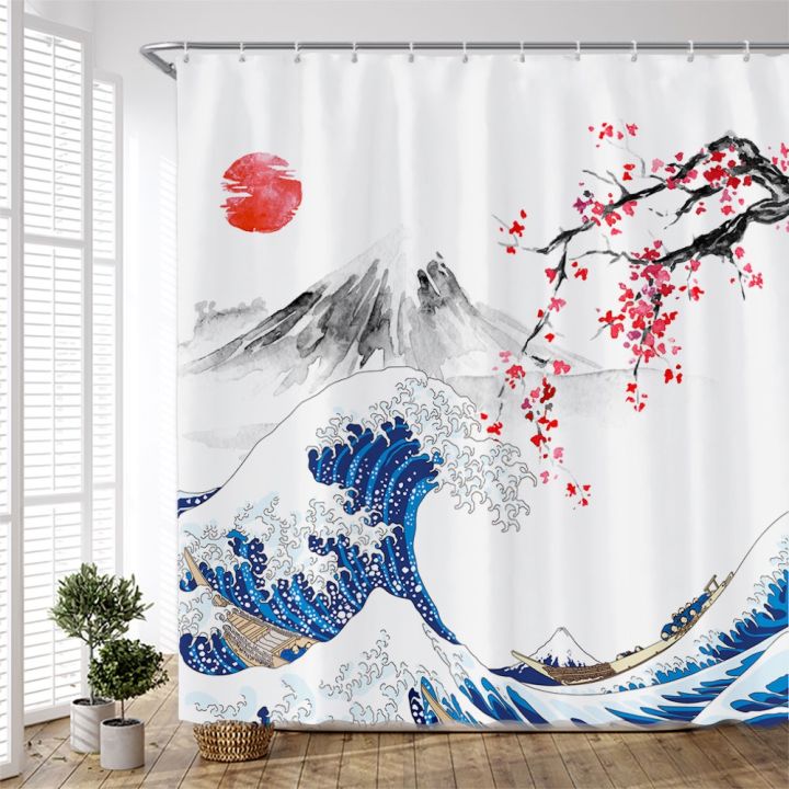 cw-ink-flowers-shower-curtain-plum-curtains-watercolor-print-set