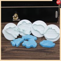 【Ready Stock】 ∋❉ C14 Plunger DIY Fondant Tool Car Cookie Cutter Biscuit Mould Cake Mold Sugarcraft