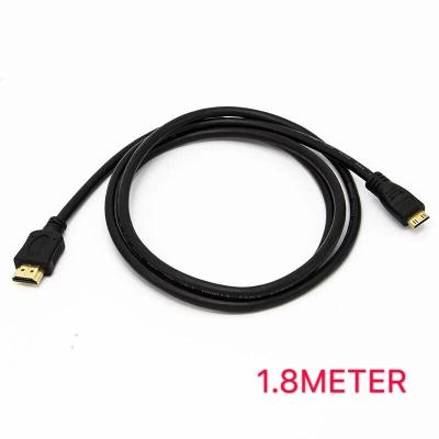 HDMI mini to HDMI cable 1.8M - Black
