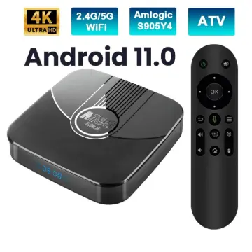 G7 Mini 4K 2+16G tv box Wireless 2.4G&5G dual-band WiFi quad-core Android  11 Smart TV Box BT Voice remote Control Android TV box