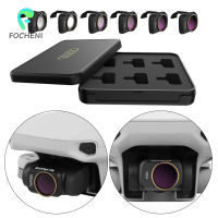 Focheni 6ชิ้นเลนส์กรอง MCUV CPL ND สำหรับ DJI Mavic Mini/mini 2กล้องเปลี่ยน