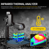 【Pro】Infrared Thermal Analyzer PCB Circuit Board Repairing and Focusing Circuit Board Development and Testing Thermal Analyzer Adjustable Metal Bracket Electrical Inspection 5V USB Phone Motherboard IC PCB Fault Detection An