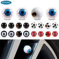 AQTQAQ 4Pcs/Set Universal Car Tire Valve Cap Wheel Dust Covers for Car Truck SUV Motorcycle Bike Car Styling Valve Stem Caps