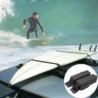 IsFriday Universal หลังคารถกระเป๋าเดินทาง Soft Rack Pads สำหรับ KayakSupPaddleboardCanoeSnowboardวินเซิร์ฟรถ Surfboard Racks