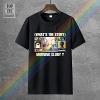 100 Cotton T Shirts nd Clothing Tops Tees New Oasis WhatS The Story Morning Glory MenS T Shirt