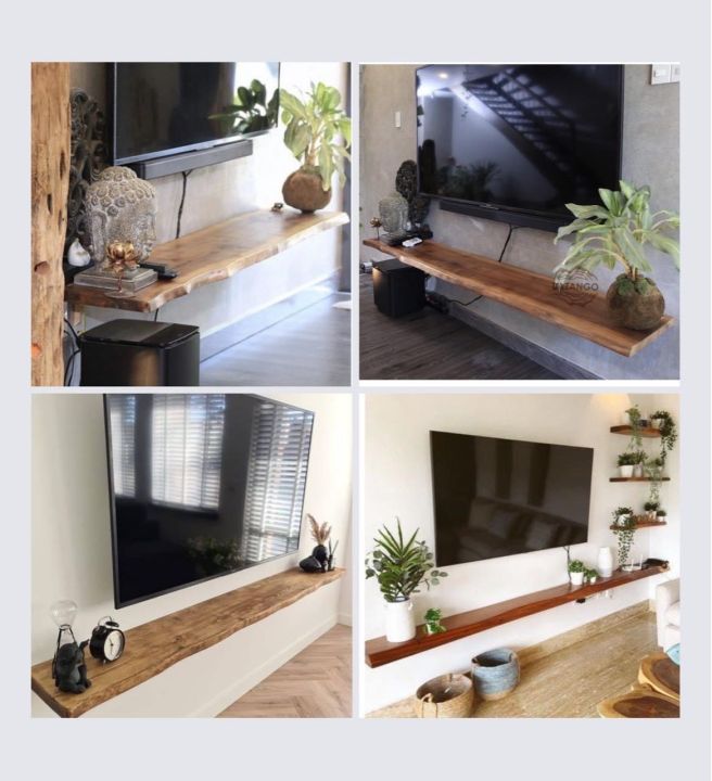 Kệ tivi treo âm tường gỗ tự nhiên: Với chất liệu gỗ tự nhiên và thiết kế hiện đại, kệ tivi treo âm tường này sẽ làm cho không gian phòng khách của bạn trở nên đẳng cấp hơn. Bộ phận treo chắc chắn sẽ giúp bạn yên tâm hơn khi sử dụng.