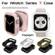 Ốp Spigen Rugged Armor Cho Watch Series 7 SE 6 5 4 3 2 45Mm 44Mm 41Mm 40Mm