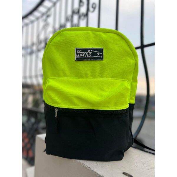 Hawk backpack Unisex for School and Work Lazada PH