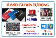 HCMỔ CỨNG SSD 128GB CÀI WIN 10 WIN 7 TỰ ĐỘNG thumbnail