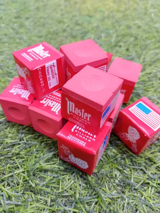 Master Red Billiard Chalk / Tisa ng Bilyaran / Billiard Accessories