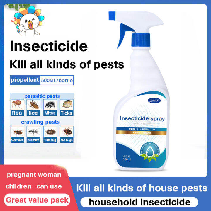 Insecticide Spray Insect Killer 500ml Plant extracts Chemical Free Harmless to people and pets