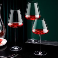 【CW】☋▪  4/2PCS Goblet Wine Glass Collection Burgundy Bordeaux Wedding Birthday Gifts Tasting Cup Bar