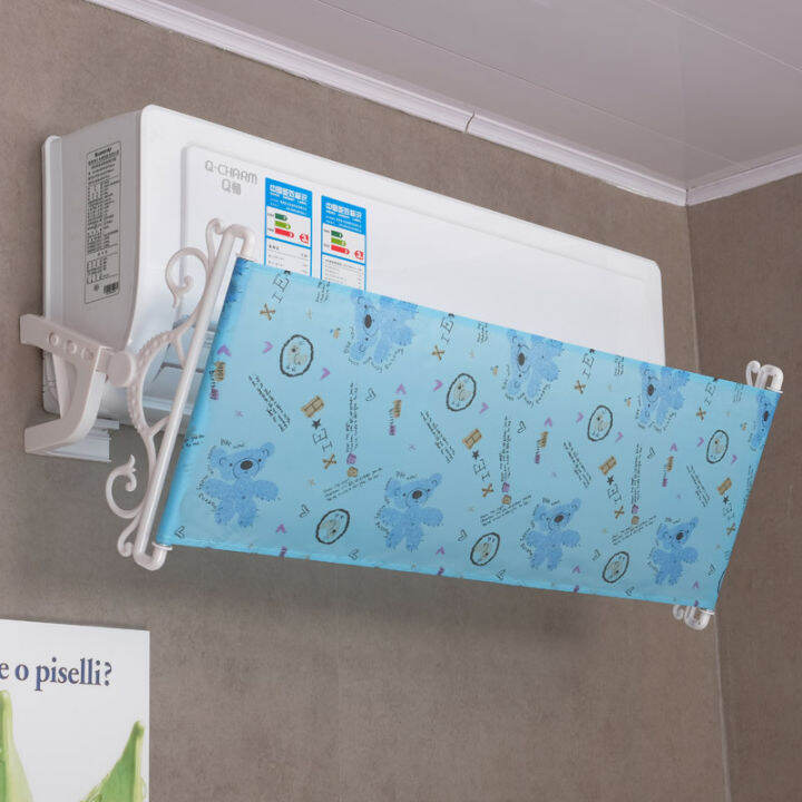 Antidirectblowing cold air and hot air wind deflector fabric