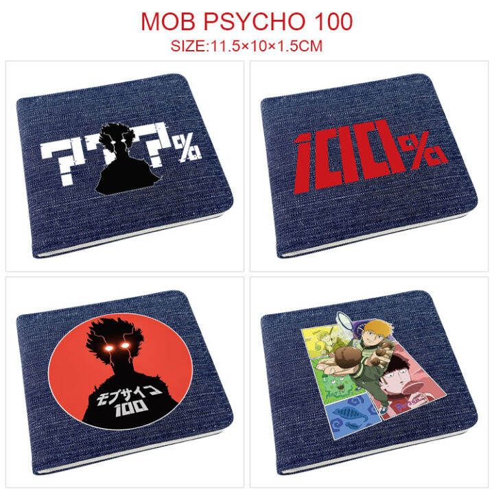 ผู้ชายผู้หญิง-bifold-กระเป๋าสตางค์-mob-psycho-100อะนิเมะอุปกรณ์ต่อพ่วงหนัง-pu-พับกระเป๋าสตางค์กระเป๋าสตางค์สั้นการ์ตูนผ้าใบถุงบัตรกระเป๋าเงินเหรียญ