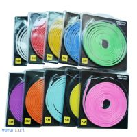 【CW】 5m DC 12V Flexible LED Strip Neon Tape SMD 2835 Soft Silicon Rubber Tube Outdoor Waterproof Light 6x12mm Blister Packaging