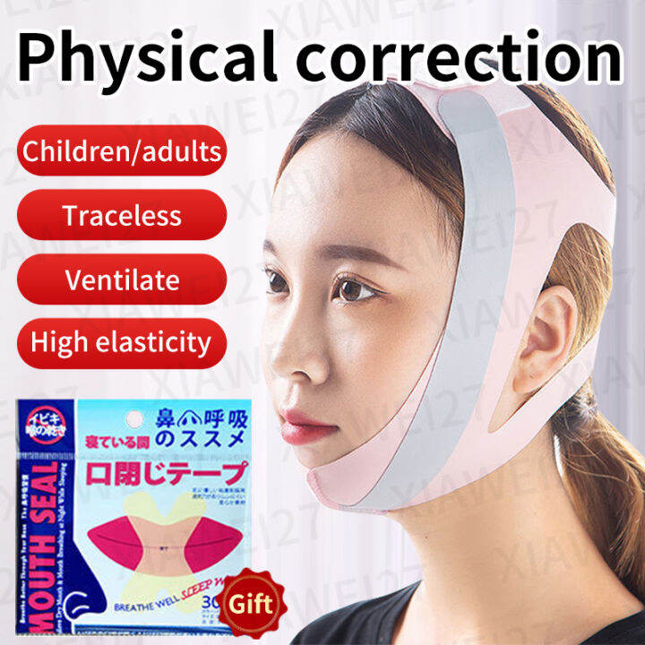 Mouth Breathing Orthotics Band Child Sleeping AntiOpen Mouth Shut up Artifact Prevent