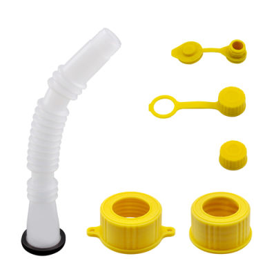 1 -2 Set Replacement Spout Gasket Seals Can Spout Parts Cap Kit Flexible Pour Nozzles Gasket Set Gas Can Spout Kit Yellow Black