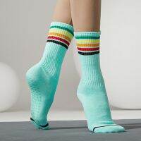 【YD】 New Mid-tube Socks Silicone Non-slip Stocking Pilates Floor