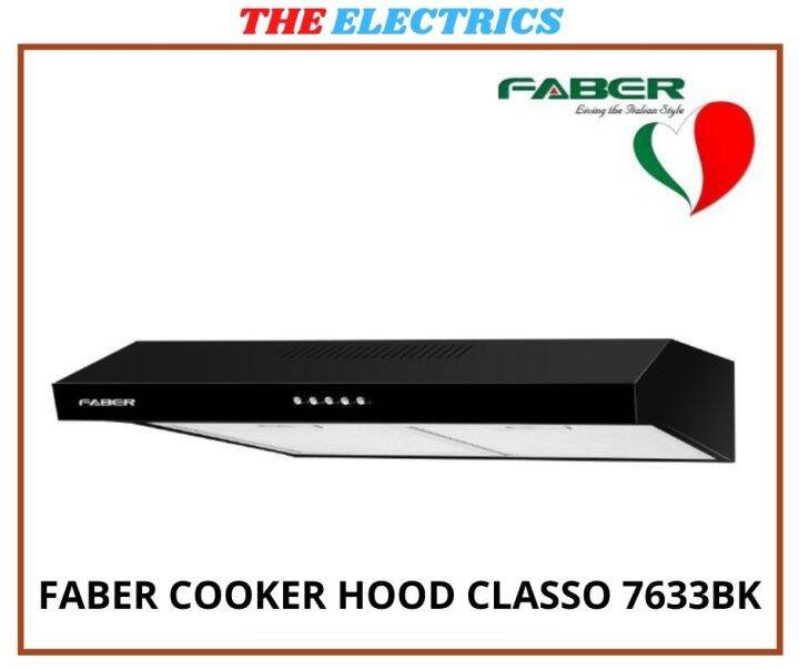 FABER COOKER HOOD FABERJET CLASSO 7633BK Lazada