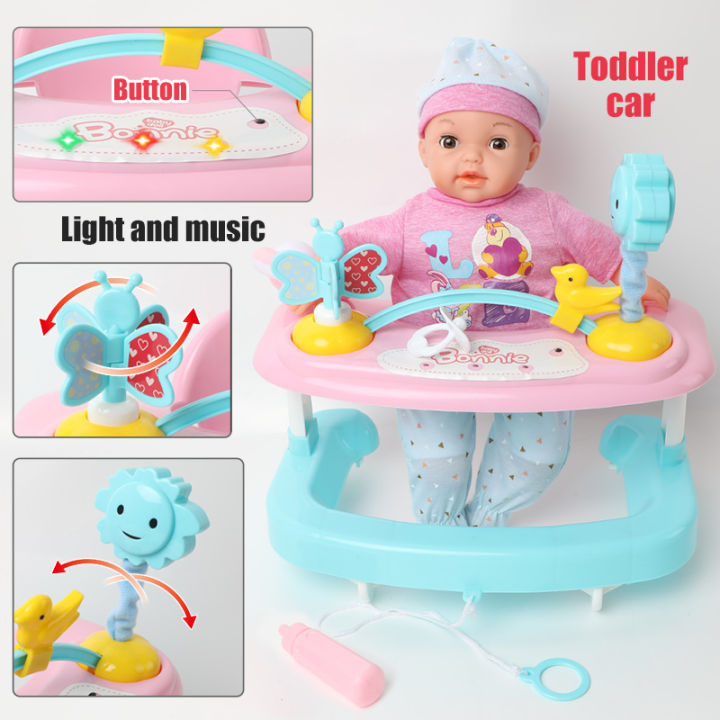 14-inch-diy-lifelike-bebe-reborn-music-walker-with-light-sound-lovely-newborn-doll-36cm-bedding-set-soft-silicone-education-toys