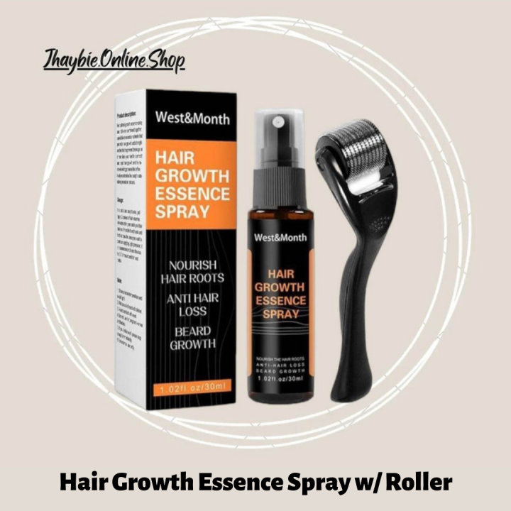 Herbal Hair Growth Essence Spray For Hair Loss Plus Essence Oil Effective For Women And Men 9408