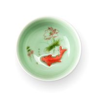 【CW】❁๑  Chinese Cup Celadon Teacup Set Drinkware Kung Fu cup gift D042