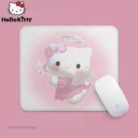 ☍ﺴ Sanrio Hello Kitty Cartoon Print Fashion Mouse Pad Small Laptop Desk Mat Anti Slip Thickened Kawaii Desk Decor Office Deskpads