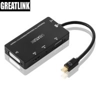 ✳❍ Mini Displayport DP To HDMI VGA D DVI Adapter USB Car Audio Splitter AUX Cable Thunderbolt 3 Hub Dock Display port 1.1 Converter