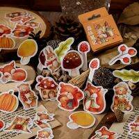 hot！【DT】﹍☈  45 pcs/box forest animal notes Mimi Stickers Scrapbooking Label Diary Stationery Album Planner