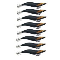 hot！【DT】 8PCS Artificial Squid Jigs Lures Wood Shrimp Fishing Bait 10cm 13.5cm 2.5  3.5  Cuttlefish with