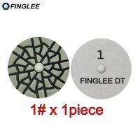 Finglee ฟองน้ำขัดเงารถเพชร4ขั้นตอนสำหรับปูพื้นหินอ่อนหินขัดคอนกรีต