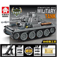 ProudNada Toys ตัวต่อเลโก้ เลโก้ รถถัง ทหาร LEYI MILITARY TANK 38T MAIN BATTLE TANK 502+ PCS 66005