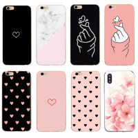 Painted Phone Cases For Huawei P8 P9 P10 P20 P30 P40 E Lite Pro Plus 2017 Nova 2i 3E 4E 6SE 7i Y7P Mate10 Lite Y5 2017 2018 Love Heart Silicon Soft Ph