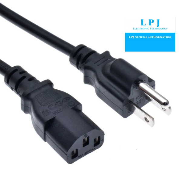 UNIVERSAL POWER CORD USED IN APPLIANCES/ PSU/AC POWER CORD 1.2Meters 2