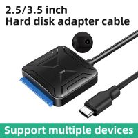 TYPEC to SATA3.0 Computer Hard Drive Adapter USB to SATA Supports 2.53.5 inch SSD Cable For Laptop Smart Tablet