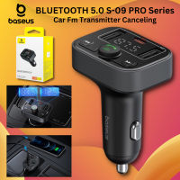 Baseus ที่ชาร์จรถ 18W PD บลูทูธไร้สาย  S-09 Pro Series Car FM Transmitter 18W Fast Charging