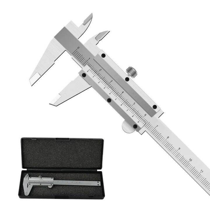 Vernier Caliper 6" carbon steel Non Digital Calipers High Precision