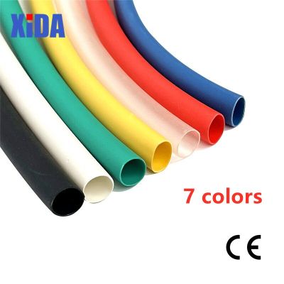 1 Meter/lot 2:1 Heat Shrink Tube Black 1 2 3 5 6 8 10mm Diameter Heatshrink Tubing Sleeving Wrap Wire Sell DIY Connector Repair