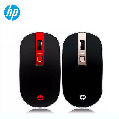 HP หนูไร้สายออปติคอลเมาส์แบบพกพา S4000 600จุดต่อนิ้วปรับที่มีคุณภาพสูง2.4กรัมเมาส์สำหรับเล่นเกมสำหรับพีซี La คอมพิวเตอร์คอมพิวเตอร์