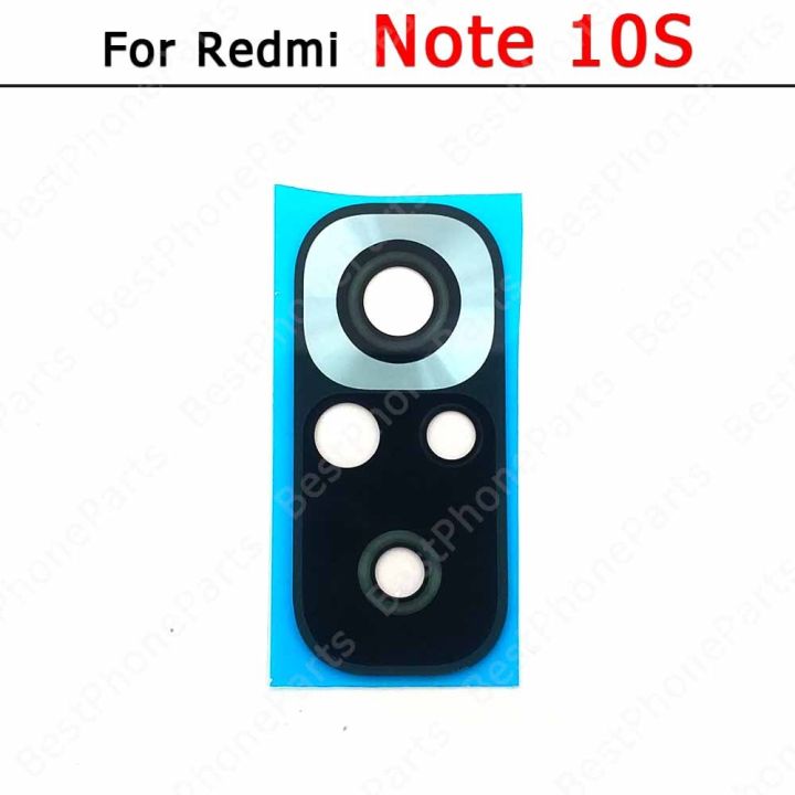 กระจกกล้องถ่ายรูปหลังเดิมสำหรับ-redmi-note-10-5g-10s-pro-พร้อมกาวสติ๊กเกอร์อะไหล่ใช้แทนกาว