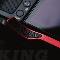 โลหะรองเท้าร้อน Thumb-Up Hotshoe Thumb Up Grip สำหรับ Zve-10 ZV-E10กล้อง Hand Grip หนัง Protect