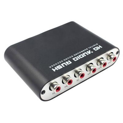 5.1 Channel Dts Dolby Ac-3 Audio Decoder Digital Optical/Coaxial to Analog Rca Lotus Head Dolby Sound Decoder Converter