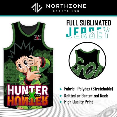 HunterXHunter Black Version Anime Full Sublimation Collection Jersey (TOP)