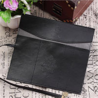 Purse Makeup Bag PU Leather Vintage Pouch Pen Holder Pencil Case Cosmetic Bag