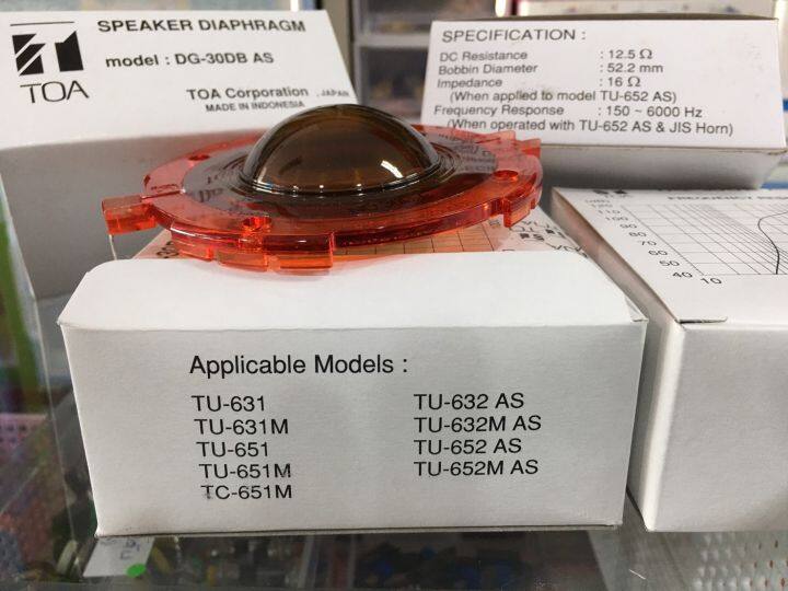 ว้อยซ์ลำโพงฮอร์น-toa-ของแท้-ใช้ได้กับ-รุ่น-tu-652m-as-tu-652-as-tu-632m-as-tu-632-as-tu-631-tc-651-mtu-651m-เป็นต้น