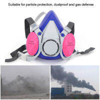 【Clearance Sale】Half Face Shield Facepiece Respirator สเปรย์พ่นแก๊สป้องกัน GB2890-2009